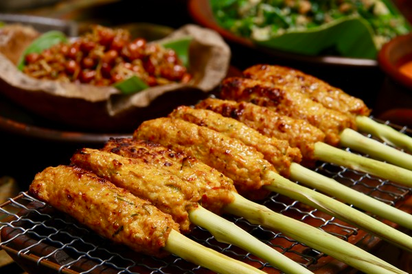 street food bali sate lilit
